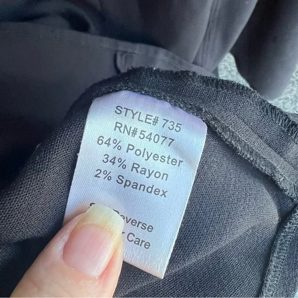 CAbi Black A-Line Skirt Style #735 - Picture 7 of 10